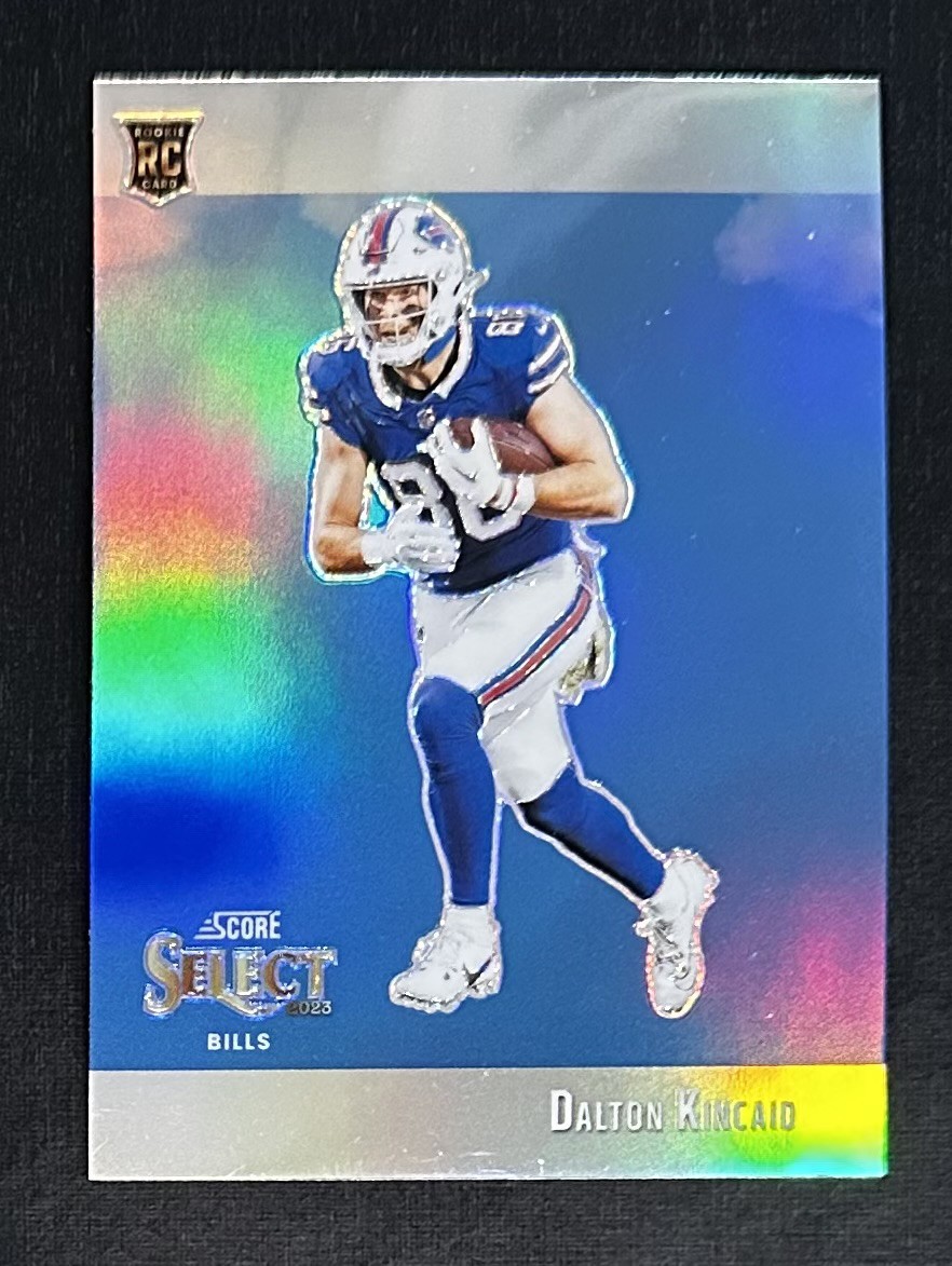 2023 Panini Score Select Throwback Dalton Kincaid #STW-DKI Silver Prizm RC 🦬🦬