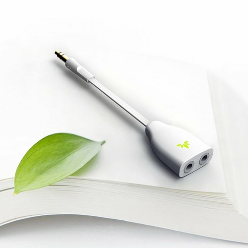 3.5mm AUX Stereo Audio Dual Headphone Splitter Earphone Earbuds Y Split Adapter - 第 19/21 張圖片