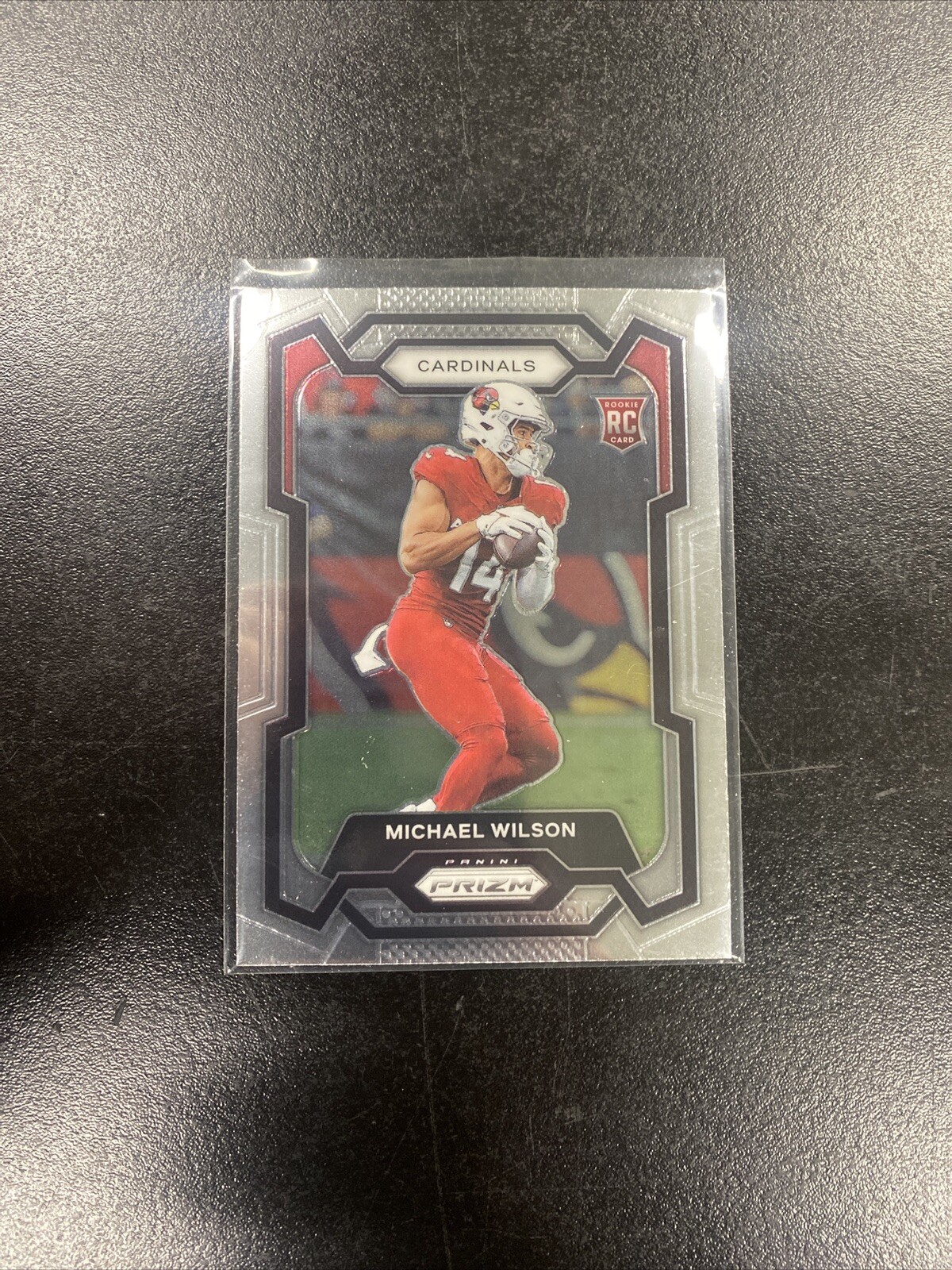 2023 PANINI PRIZM #303 MICHAEL WILSON ROOKIE BASE ARIZONA CARDINALS RC