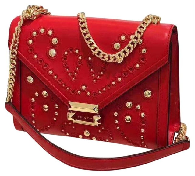 michael kors whitney red