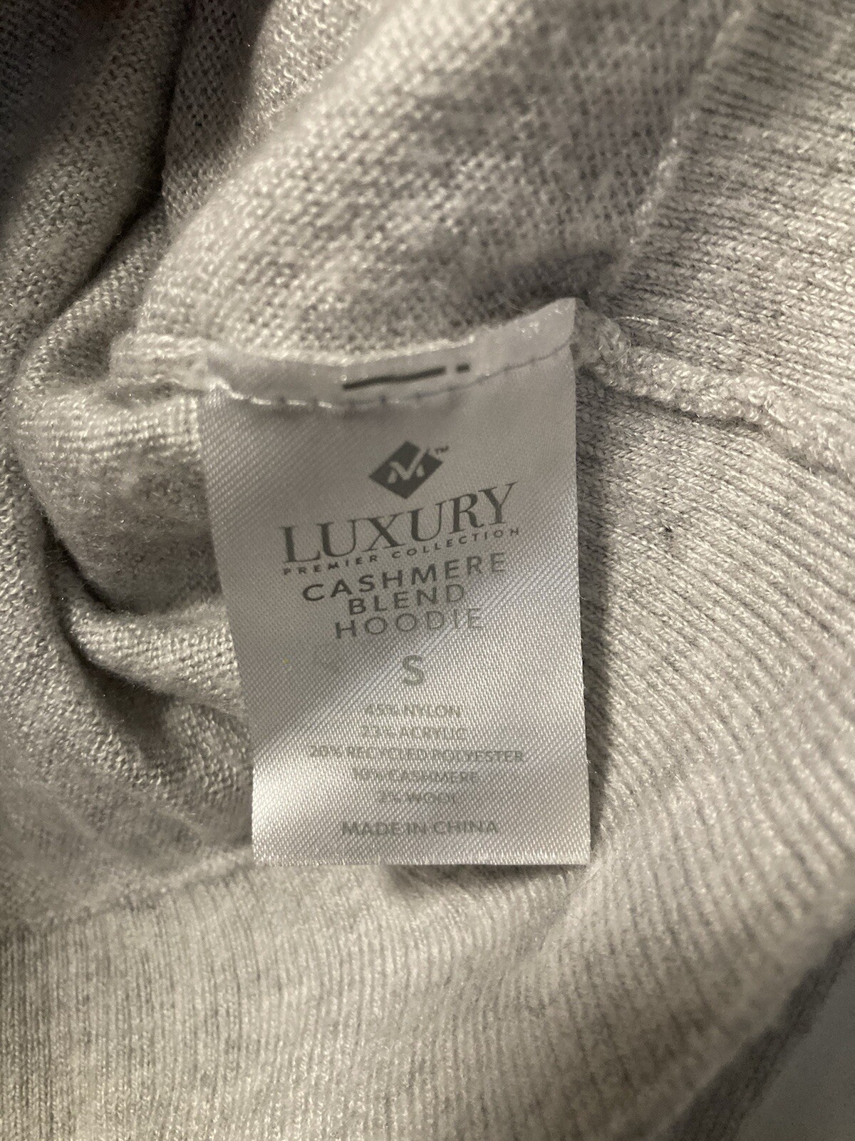 Luxury Premier Collection Solid Light Grey Cashme… - image 4