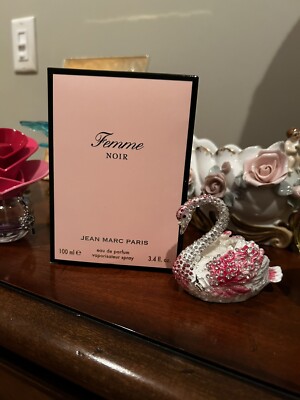FEMME NOIR Jean Marc Paris Eau de Parfum Spray Perfume 3.4 oz NEW Boxed  