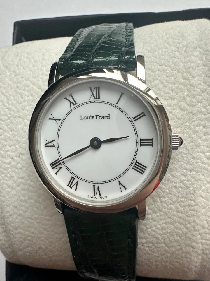 Louis Erard Ladies Quartz NWT (New) Round Roman Numerals - Image 3 of 4