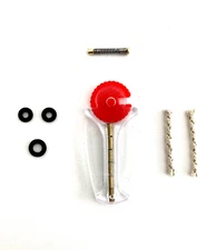 Scripto VU Lighter Parts Repair Kit - Flint Spring, Seals, Wicks & More