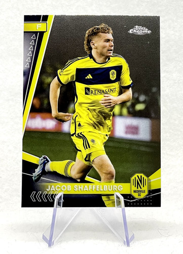 Jacob Shaffelburg 2024 Topps Chrome MLS #173 Nashville SC