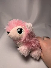 2021 Scruff A Luvs Pink White Puppy Dog Plush Clip On Keychain