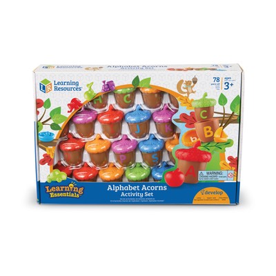 New - Learning Resources Learning Essentials - Alphabet Acorns Activity Set