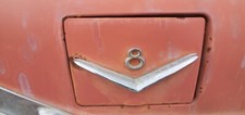Desoto Fuel Doorfender V8 Emblem Vintage 1956 Desoto Firedome Fireflite