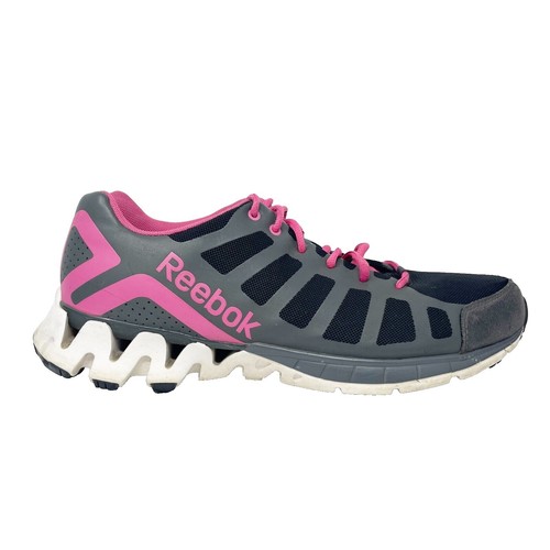 Reebok Zigtech Shoes Red & Black Sz. 2.5 Running Walking Workout