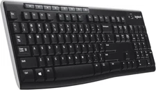 Logitech K270 Wireless Keyboard Full-Size with Numpad For Windows