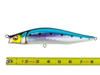 MEGABASS Trigya Pencil 200 Floating Saltwater Wood Lure 7.9