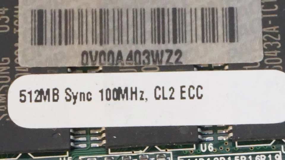 -=GENUINE=-COMPAQ 110959-042||512MB PC-100 CL2 100MHZ ECC DIMM SDRAM MEMORY|| - Image 2 of 3