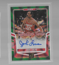 2024-25 Panini Donruss John Lucas Signature Series Auto /75