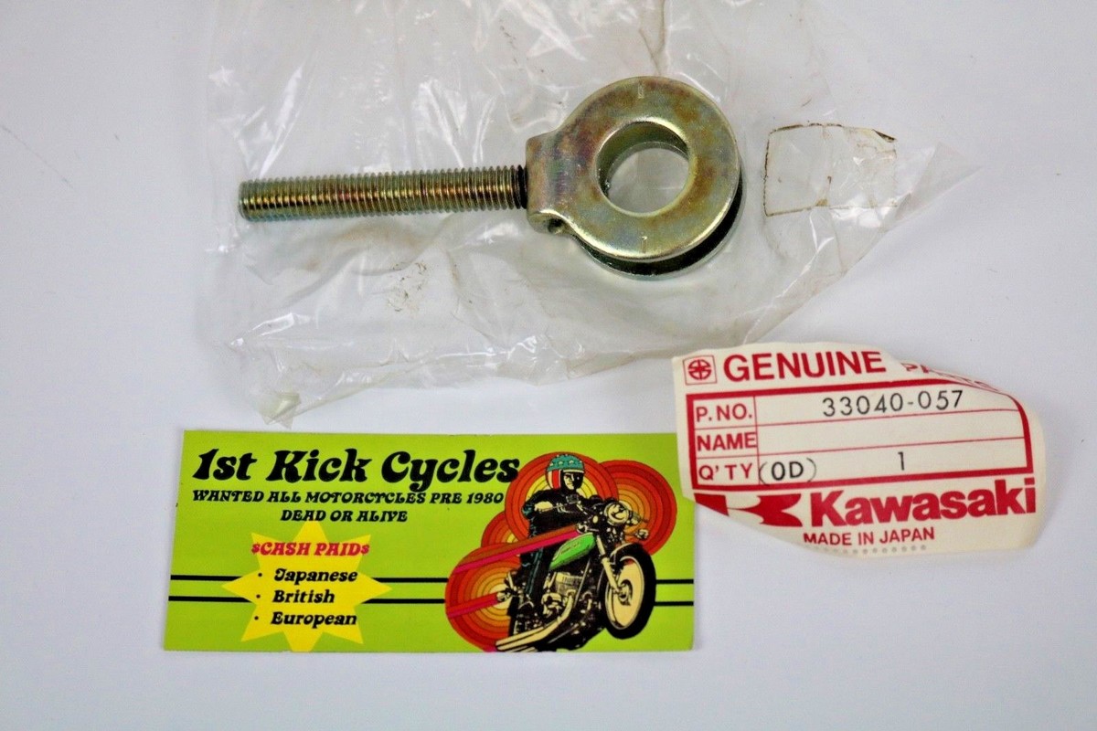 アクセサリー k. NOS KAWASAKI KX KE KD KS 125 Chain Adjuster 33040-057 OEM | eBay