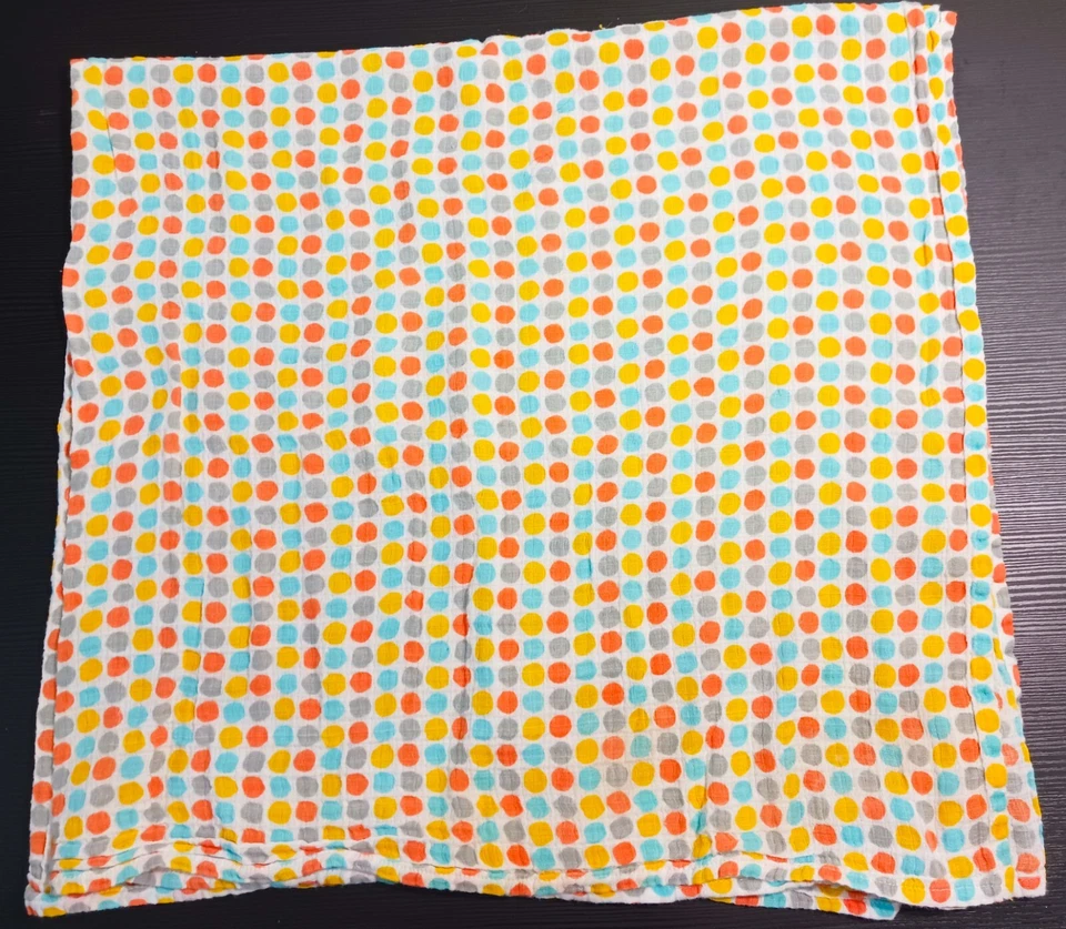 Manta Lovey 40x42 ADEN & ANAIS ZUTANO Lunares Muselina Foto 2 de 4