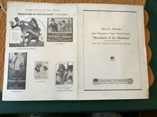 Beresford Of The Baboons 1919 Paramount 8x11 silent Press James Montgomery Flagg