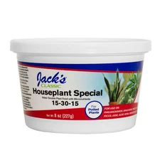Jack's Classic 15-30-15 Houseplant Special Water Soluble Plant Fertilizer - 8oz