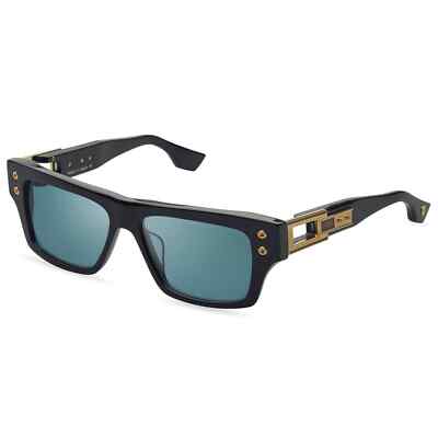Dita GRANDMASTER SEVEN DTS 407-A-01 Black Gold Frame Blue Lens 