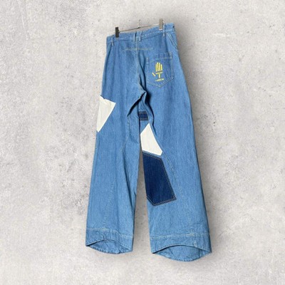 YUKI HASHIMOTO Map Out Twist ED Jeans 46
