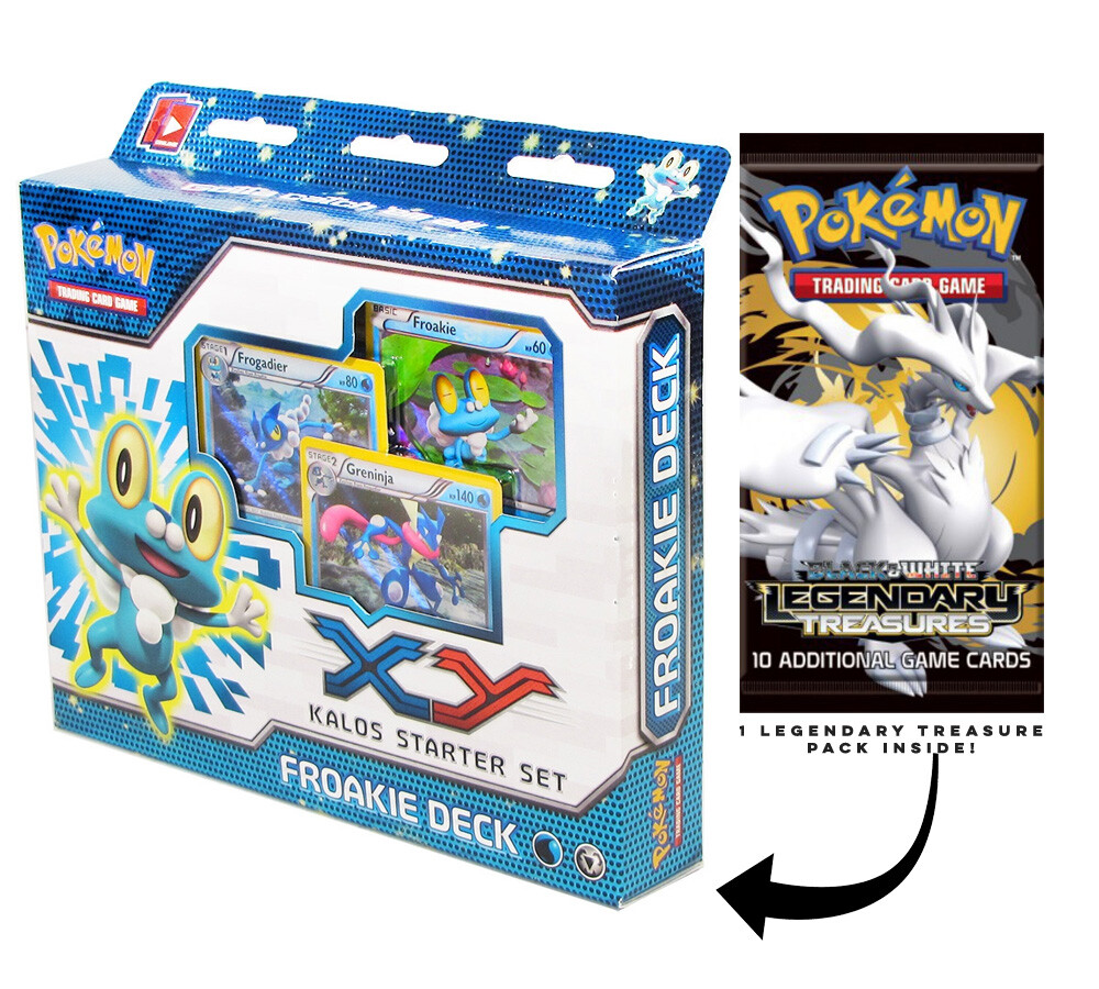 Froakie Kalos XY Pokemon 60-Card Starter Deck w Legendary