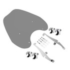 Windshield w/ 39mm Quick Detach Clamps Fit For Harley Sportster XL 883 1200