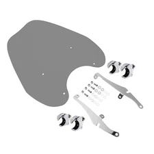 Windshield w/ 39mm Quick Detach Clamps Fit For Harley Sportster XL 883 1200