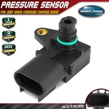 Manifold Pressure (MAP) Sensor for Jeep WK2 Grand Cherokee Compass Dodge Charger
