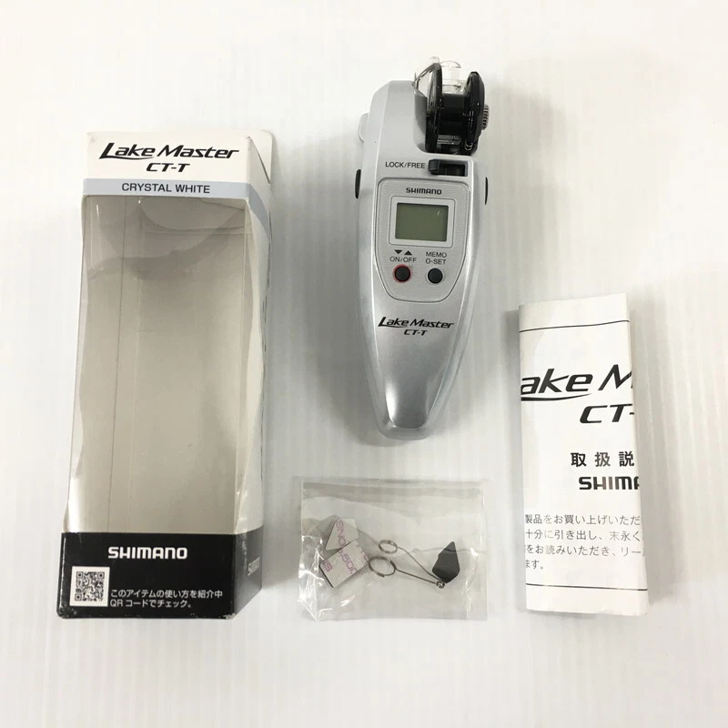 Shimano Reel Smelt 18 Lake Master Ct-T Crystal White Accessory Box