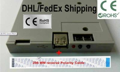 Floppy to USB Emulator Tektronix TDS3034 ,TDS500 ,TDS600 ,TDS700 ,TDS524 ,TDS544
