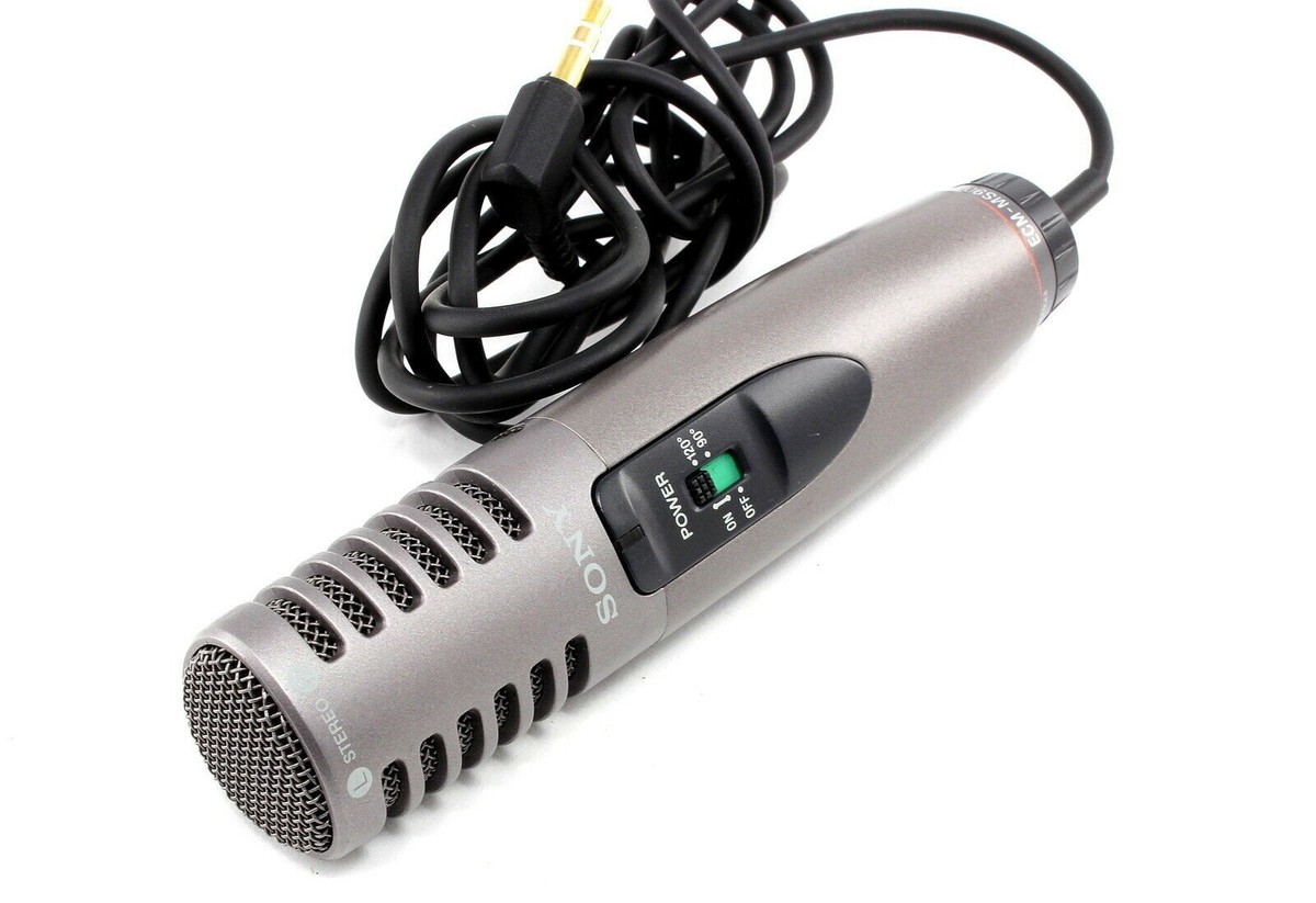 Sony ECM-MS907 Electret Condenser Stereo Microphone For