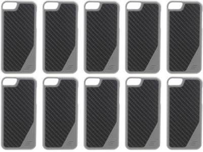 Lot of (10) Element Case Flight 5 for iPhone 5/5S - Grey with Matte Carbon Fiber