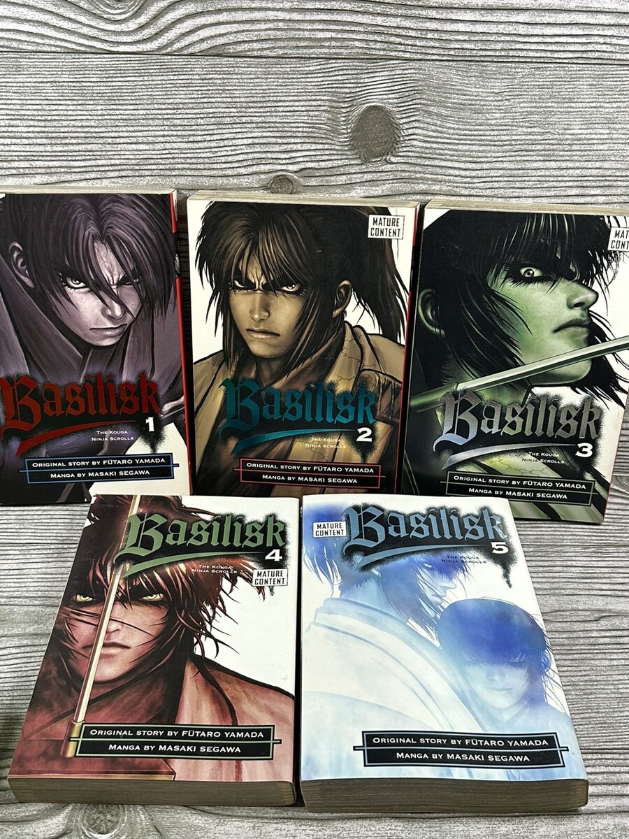 Basilisk: Kouga Ninja Scrolls, Vols. 1 2 3 4 5 (Complete Basilisk: Kouga Ninja Scrolls, Vols. 1 2 3 4 5 (Complete