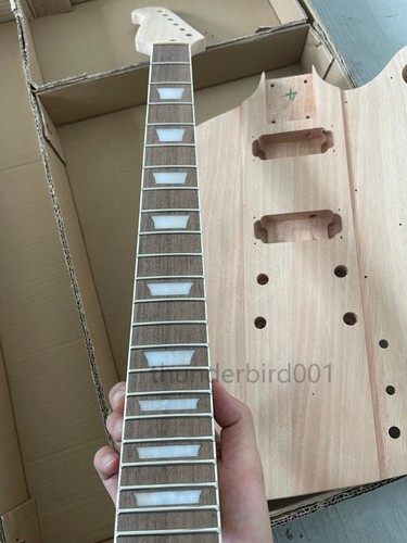 DIY Electric Guitar Kit Firebird Style Mahogany Body&Neck Rosewood Fingerboard - Picture 9 of 12