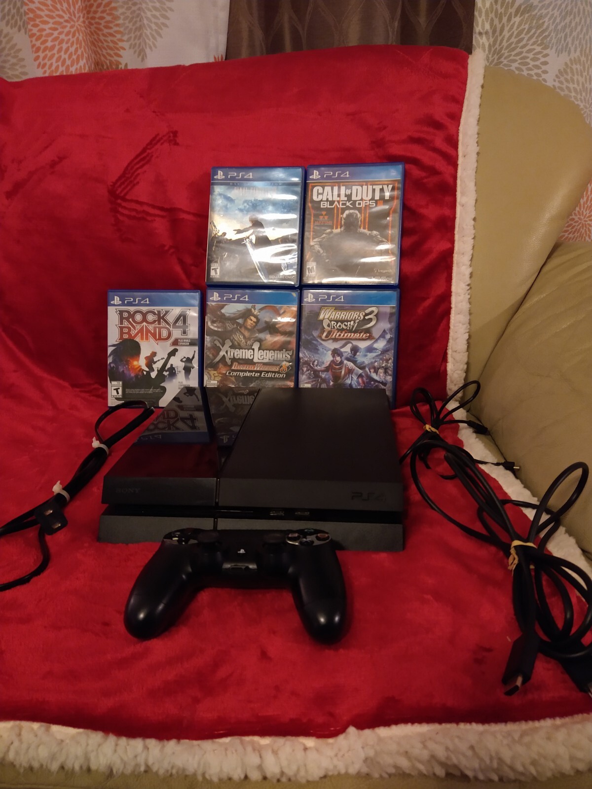 Sony PlayStation 4 500GB Jet Black Console 858350004700 eBay