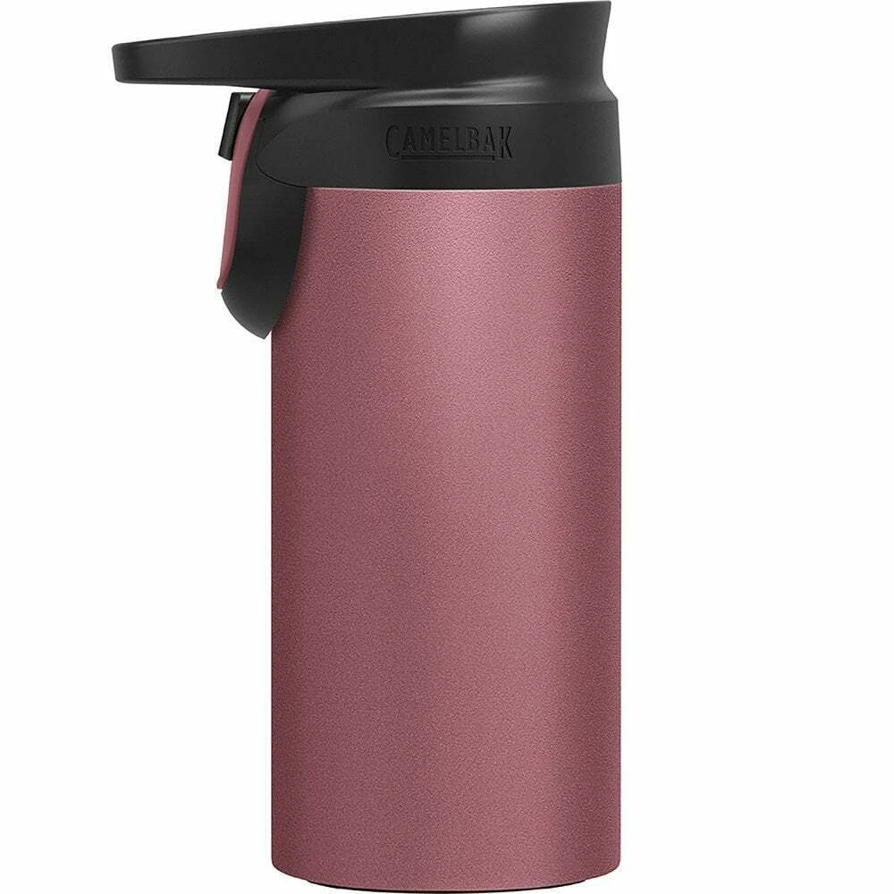  CamelBak Forge Flow Coffee & Travel Mug, Insulated Stainless  Steel - Non-Slip Silicon Base - Easy One-Handed Operation - 16oz, Black :  Home & Kitchen