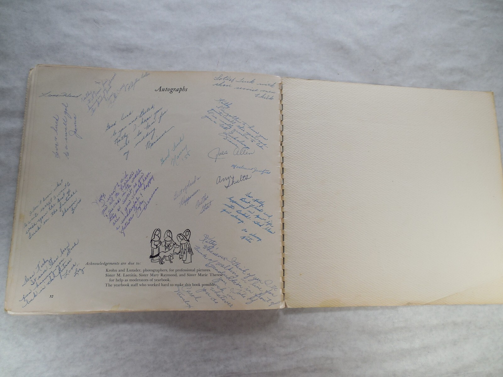 Yearbook, Immaculata Academy, Portland Oregon, 1958, Veritas