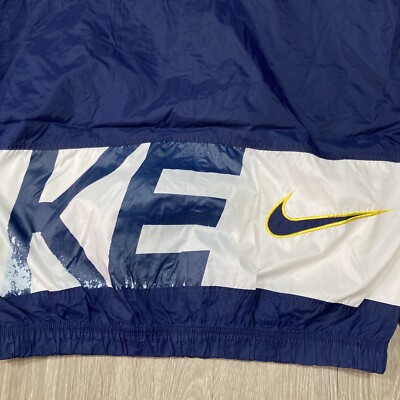 Nike Jacket L 90s 00s Y2k Big Logo Swoosh Athletic