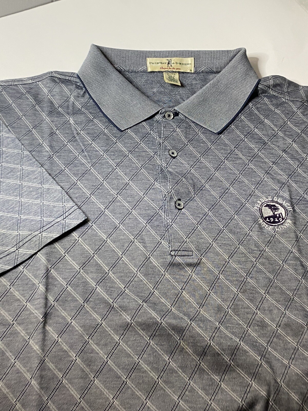 Original Pebble Beach Golf Course Polo Fairway & Gree… Gem