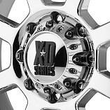 4 Chrome Center Caps Fit Xd Series 8 Lug 17 18 20 22 Inch Rims 1079l170 4 Chrome Center Caps Fit Xd Series 8 Lug 17 18 20 22 Inch Rims 1079l170