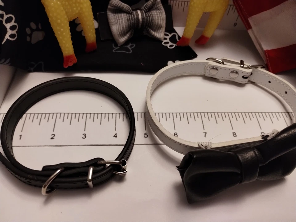 Dog Lot*  Collars-Tags-Toys-Bow Ties & Bandannas (BUNDLE) - Image 4 of 4