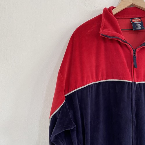 Pure Playaz Vintage Men’s 2XL Color Block Full Zip Pocket Track Jacket - Picture 2 of 8