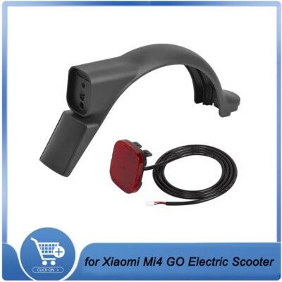 Rear Mudguard Fender Brake Taillight for Xiaomi Mi4 GO Electric Scooter Repairs