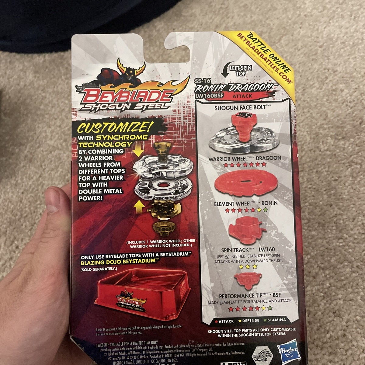 Dragoon Beyblade Shogun Steel