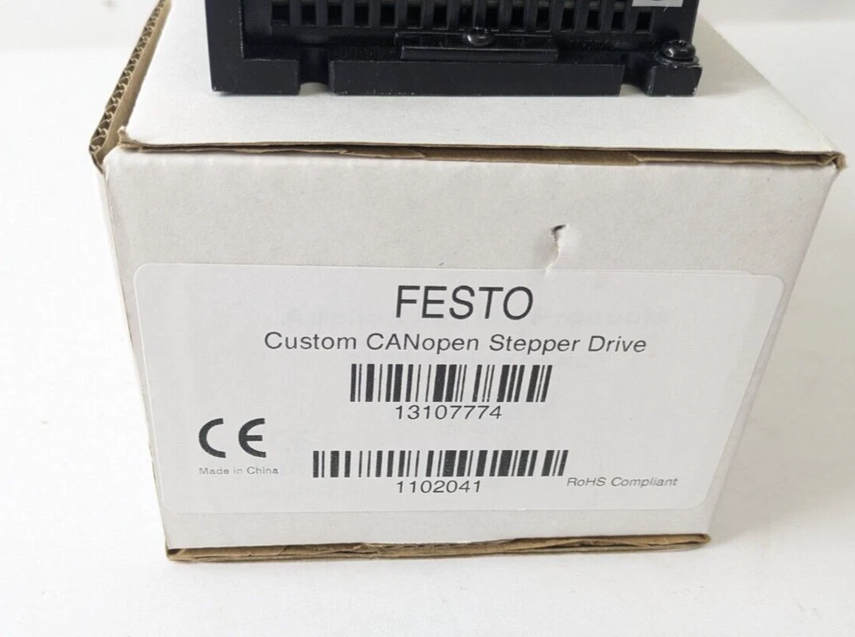 NIB Festo Stepper Drive Controller CMMC-ST-C5-7-CS 13107774 Custom CMMS/CMMO? - Image 4 of 4