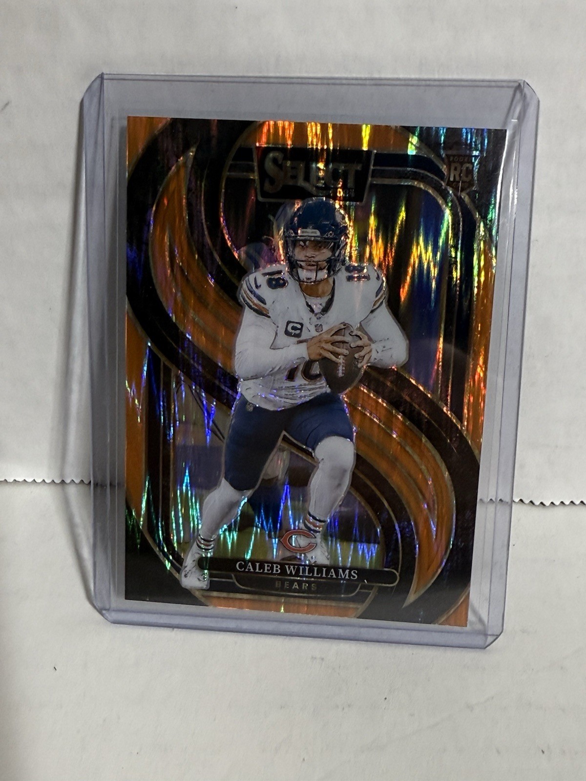 2024 PANINI SELECT CALEB WILLIAMS RC PREMIER LEVEL ORANGE /399