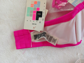 NWT Lot Of 2 Victoria Secret Super Push Up Bra Hot Pink and White  32  - 34 D DD