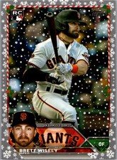 2023 Topps Holiday #H56 Brett Wisely Metallic
