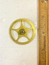 Gilbert Clock Movement (Pat. June 3 1879) Strike Side 4th Wheel (KD2692)