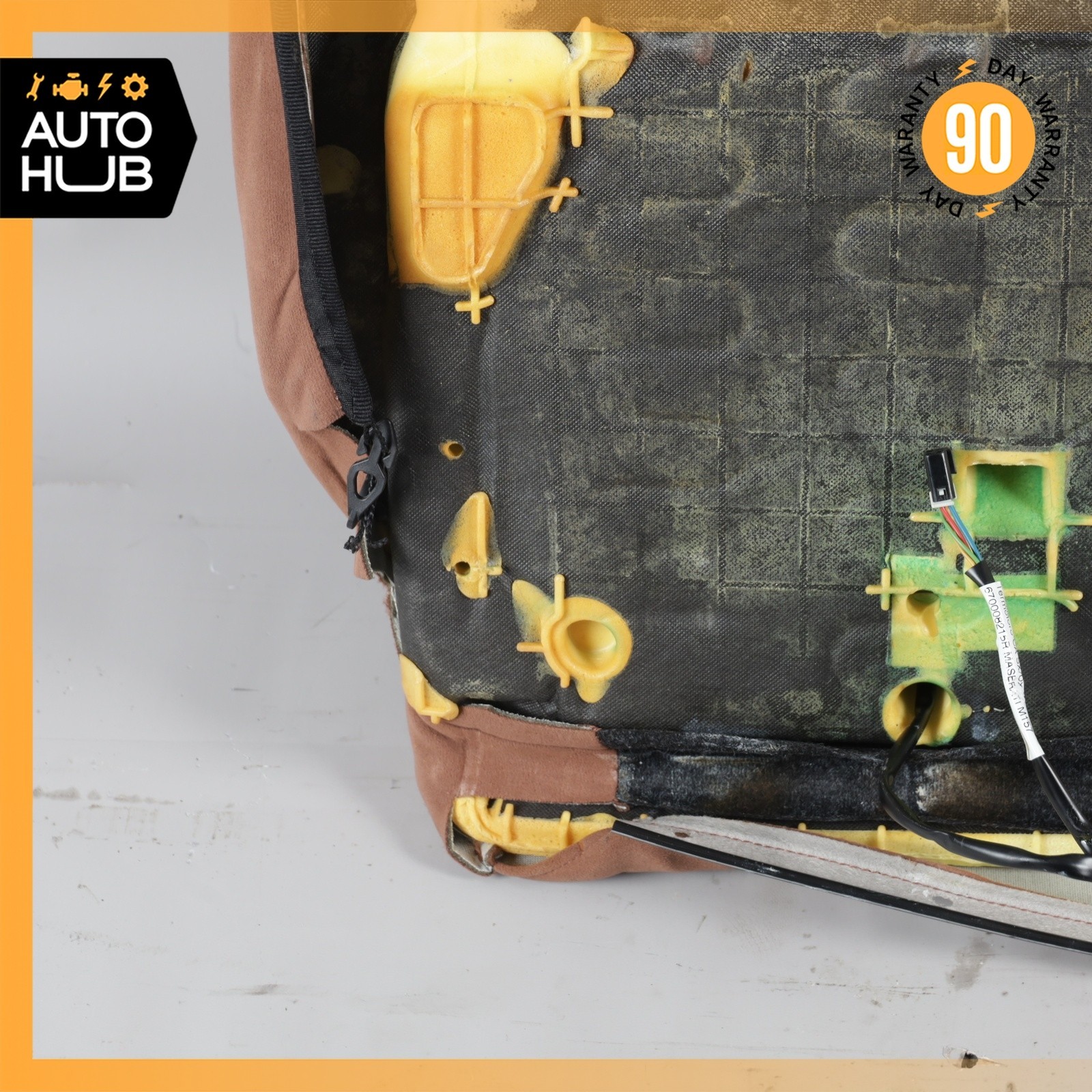 14-17 Maserati Ghibli M157 Front Left Lower Bottom Seat Cushion OEM 68k