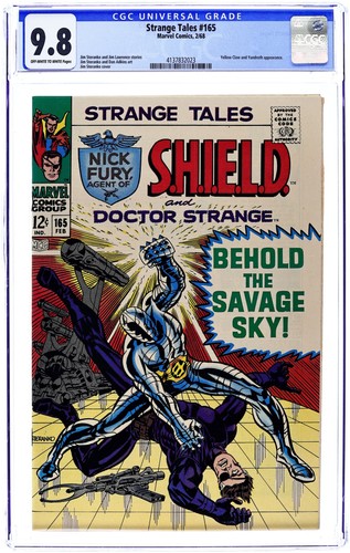 Strange Tales #165 CGC 9.8 1968 4137832023 - Picture 1 of 2